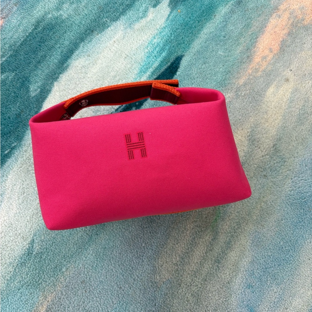 Hermes Bride de Brac Case, Hisbiscus, GM size - Picture 1 of 6